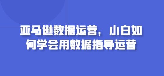亚马逊数据运营，小白如何学会用数据指导运营-好客网创