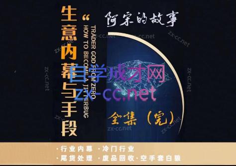 阿宋的故事·生意内幕与手段-好客网创