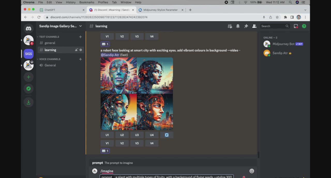 图片[2]-ChatGPT4 和 MidJourney AI 绘画聊天革命性指南教程-33节视频课-中英字幕-好客网创