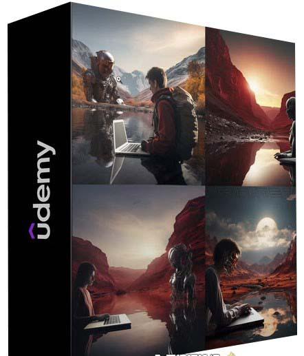 ChatGPT4 和 MidJourney AI 绘画聊天革命性指南教程-33节视频课-中英字幕-好客网创