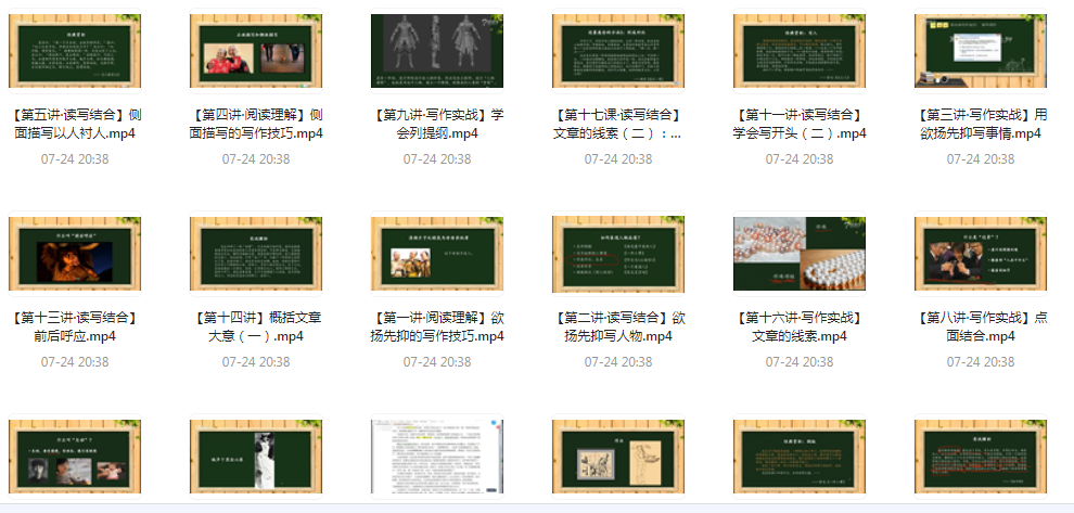 阅读理解及写作技法-好客网创