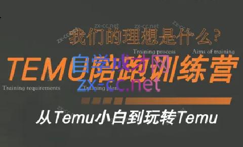 苗苗·拼多多跨境（temu）课程-好客网创