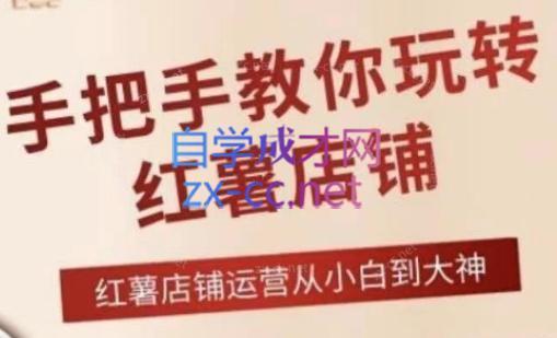 海燕老师·2024手把手教你玩转红薯店铺-好客网创