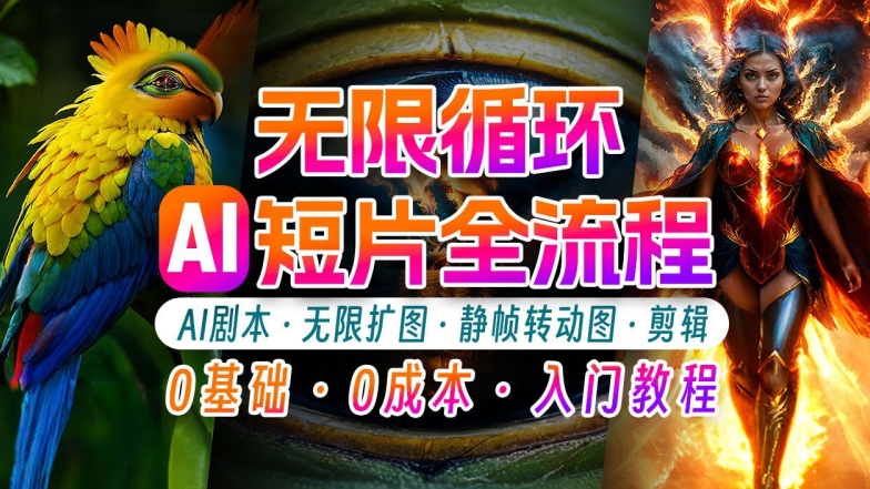 AI剪辑无限循环画面：新手轻松月入上万的秘技【揭秘】-好客网创